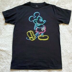 NWOT neon Mickey Mouse tshirt